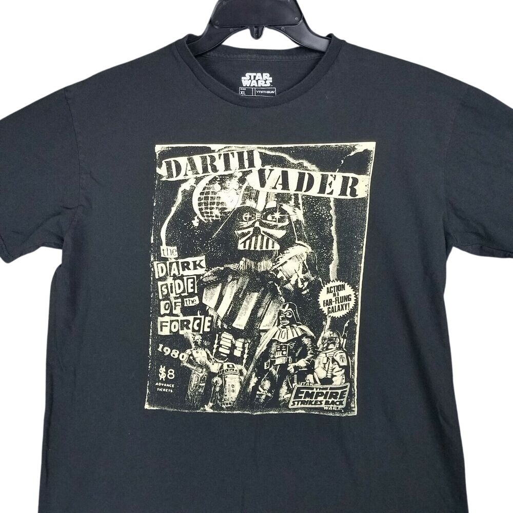 Star Wars‎ Darth Vader Empire Strikes Back Shirt Mens XL Deathstar Boba Fett